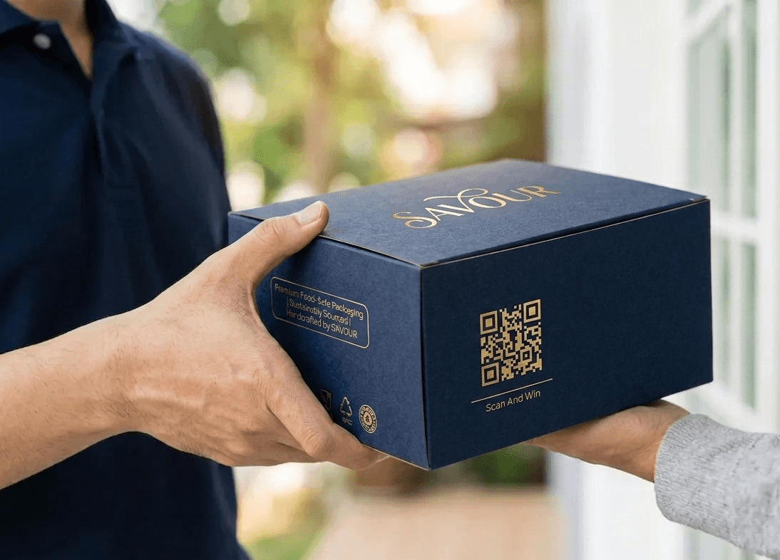 Customer receiving box